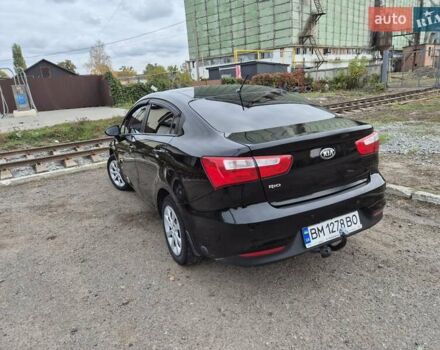 Черный Киа Рио, объемом двигателя 1.4 л и пробегом 115 тыс. км за 9500 $, фото 10 на Automoto.ua