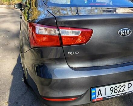 Черный Киа Рио, объемом двигателя 1.37 л и пробегом 185 тыс. км за 8500 $, фото 8 на Automoto.ua