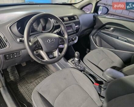 Черный Киа Рио, объемом двигателя 1.4 л и пробегом 96 тыс. км за 9500 $, фото 11 на Automoto.ua
