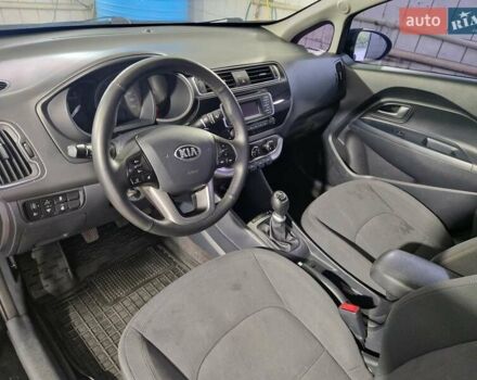 Черный Киа Рио, объемом двигателя 1.4 л и пробегом 96 тыс. км за 9500 $, фото 12 на Automoto.ua