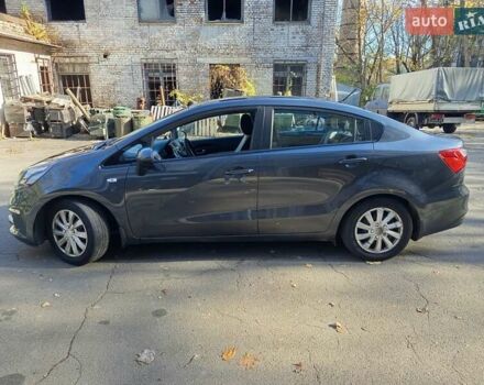 Черный Киа Рио, объемом двигателя 1.37 л и пробегом 185 тыс. км за 8500 $, фото 9 на Automoto.ua