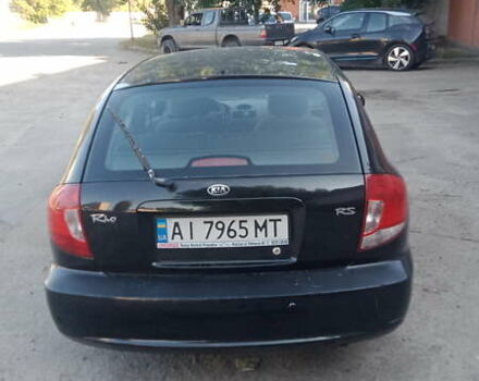 Черный Киа Рио, объемом двигателя 1.34 л и пробегом 230 тыс. км за 3400 $, фото 5 на Automoto.ua