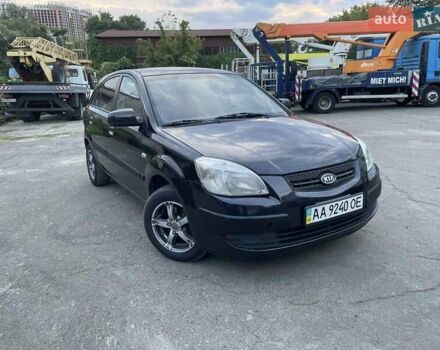 Чорний Кіа Ріо, об'ємом двигуна 1.4 л та пробігом 265 тис. км за 4300 $, фото 1 на Automoto.ua