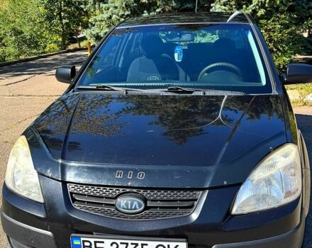 Черный Киа Рио, объемом двигателя 1.4 л и пробегом 19000 тыс. км за 4200 $, фото 1 на Automoto.ua