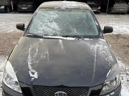 Чорний Кіа Ріо, об'ємом двигуна 1.4 л та пробігом 245 тис. км за 4300 $, фото 1 на Automoto.ua