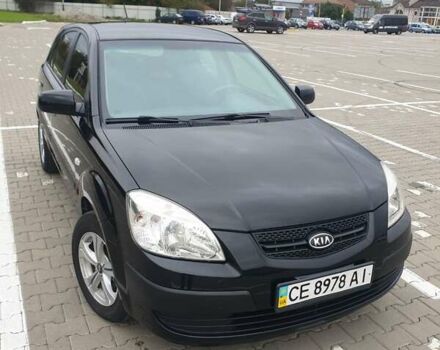 Чорний Кіа Ріо, об'ємом двигуна 1.4 л та пробігом 173 тис. км за 5250 $, фото 1 на Automoto.ua