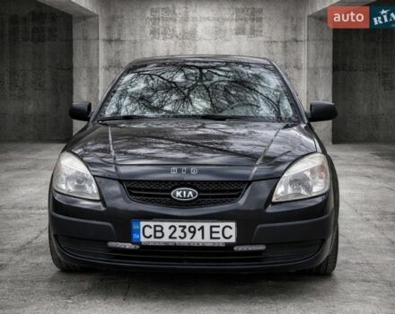 Черный Киа Рио, объемом двигателя 1.4 л и пробегом 212 тыс. км за 4000 $, фото 1 на Automoto.ua