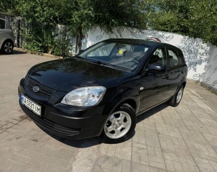 Черный Киа Рио, объемом двигателя 1.4 л и пробегом 160 тыс. км за 5993 $, фото 1 на Automoto.ua