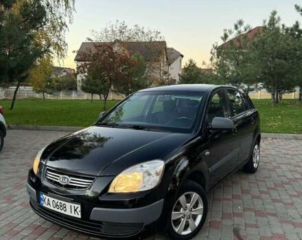 Черный Киа Рио, объемом двигателя 1.4 л и пробегом 269 тыс. км за 3400 $, фото 1 на Automoto.ua