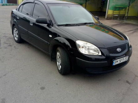Чорний Кіа Ріо, об'ємом двигуна 1.4 л та пробігом 85 тис. км за 6000 $, фото 1 на Automoto.ua