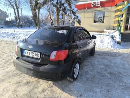 Чорний Кіа Ріо, об'ємом двигуна 1.4 л та пробігом 265 тис. км за 3650 $, фото 1 на Automoto.ua