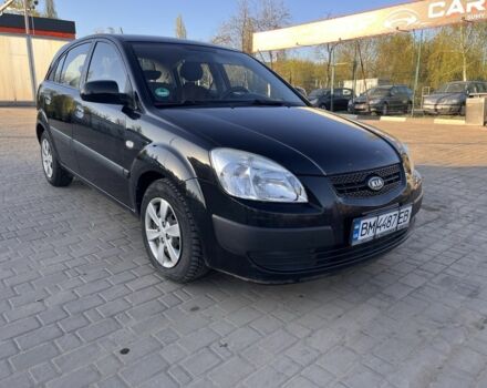 Черный Киа Рио, объемом двигателя 1.4 л и пробегом 203 тыс. км за 4500 $, фото 1 на Automoto.ua