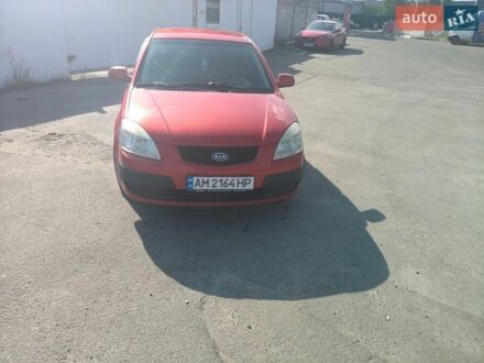 Черный Киа Рио, объемом двигателя 1.4 л и пробегом 189 тыс. км за 4300 $, фото 1 на Automoto.ua