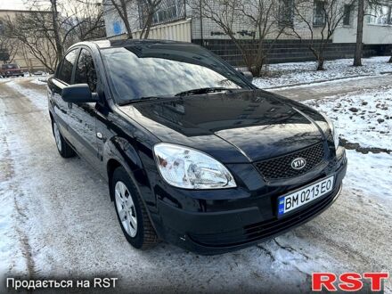 Черный Киа Рио, объемом двигателя 1.4 л и пробегом 1200 тыс. км за 5000 $, фото 1 на Automoto.ua