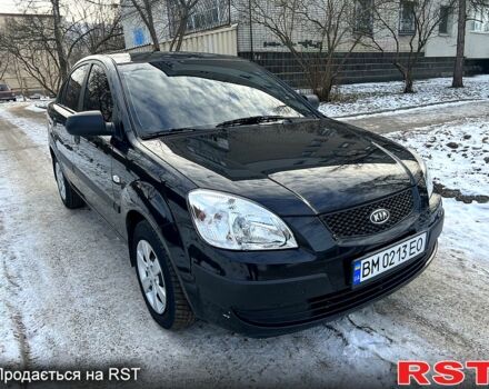 Черный Киа Рио, объемом двигателя 1.4 л и пробегом 1200 тыс. км за 5000 $, фото 1 на Automoto.ua
