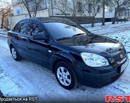 Черный Киа Рио, объемом двигателя 1.4 л и пробегом 1200 тыс. км за 5000 $, фото 1 на Automoto.ua