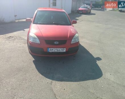 Черный Киа Рио, объемом двигателя 1.4 л и пробегом 189 тыс. км за 4350 $, фото 1 на Automoto.ua