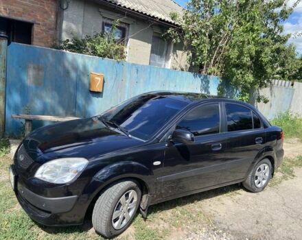 Чорний Кіа Ріо, об'ємом двигуна 1.4 л та пробігом 214 тис. км за 4598 $, фото 1 на Automoto.ua