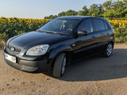 Кіа Ріо 2008 у Запоріжжя на Automoto.ua Чорний Кіа Ріо, об'ємом двигуна 1.4 л та пробігом 160 тис. км за 6500 $, фото 1 на Automoto.ua