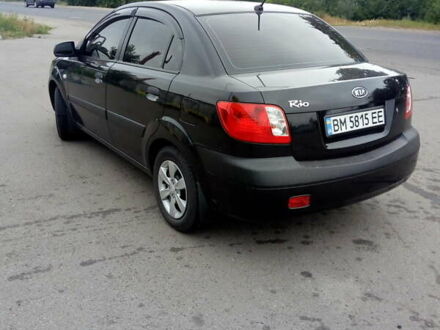 Киа Рио 2008 в Ахтырке на Automoto.ua Черный Киа Рио, объемом двигателя 1.4 л и пробегом 85 тыс. км за 6000 $, фото 1 на Automoto.ua