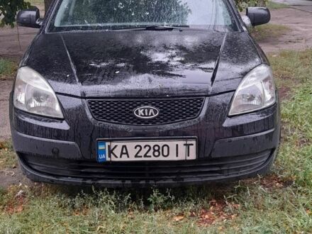 Чорний Кіа Ріо, об'ємом двигуна 1 л та пробігом 270 тис. км за 2198 $, фото 1 на Automoto.ua