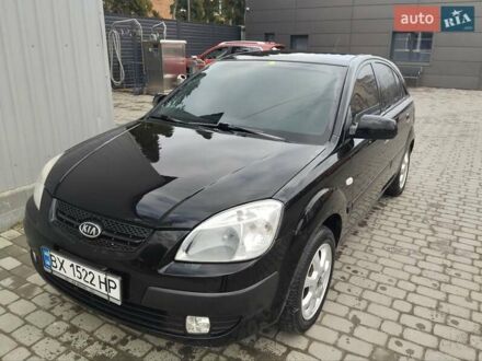 Кіа Ріо 2008 у Каменце-Подольском на Automoto.ua Чорний Кіа Ріо, об'ємом двигуна 1.4 л та пробігом 230 тис. км за 3600 $, фото 1 на Automoto.ua