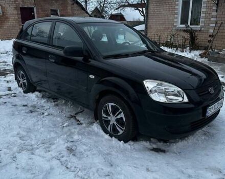 Черный Киа Рио, объемом двигателя 1.4 л и пробегом 220 тыс. км за 4500 $, фото 1 на Automoto.ua