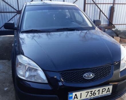 Чорний Кіа Ріо, об'ємом двигуна 1.4 л та пробігом 222 тис. км за 3600 $, фото 1 на Automoto.ua