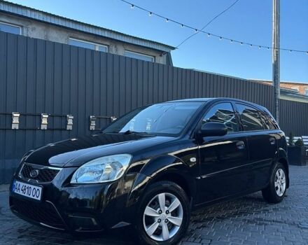 Черный Киа Рио, объемом двигателя 1.4 л и пробегом 87 тыс. км за 4850 $, фото 1 на Automoto.ua