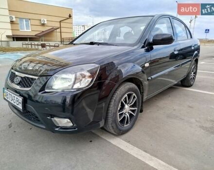 Черный Киа Рио, объемом двигателя 1.5 л и пробегом 155 тыс. км за 5650 $, фото 1 на Automoto.ua