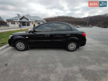 Черный Киа Рио, объемом двигателя 1.4 л и пробегом 253 тыс. км за 4000 $, фото 1 на Automoto.ua