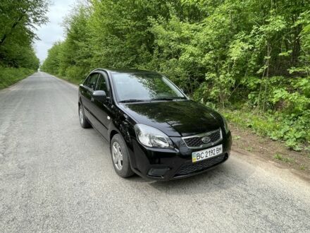 Черный Киа Рио, объемом двигателя 1.4 л и пробегом 91 тыс. км за 4800 $, фото 1 на Automoto.ua