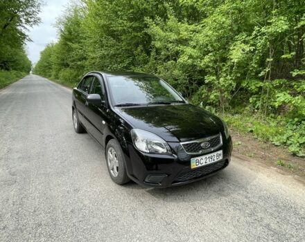 Черный Киа Рио, объемом двигателя 1.4 л и пробегом 91 тыс. км за 4800 $, фото 1 на Automoto.ua