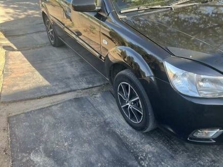 Черный Киа Рио, объемом двигателя 1.4 л и пробегом 282 тыс. км за 4700 $, фото 1 на Automoto.ua