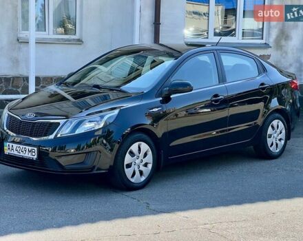 Черный Киа Рио, объемом двигателя 1.4 л и пробегом 126 тыс. км за 7900 $, фото 1 на Automoto.ua