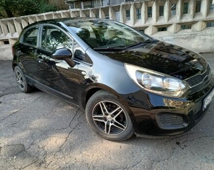 Черный Киа Рио, объемом двигателя 1.1 л и пробегом 182 тыс. км за 5500 $, фото 1 на Automoto.ua
