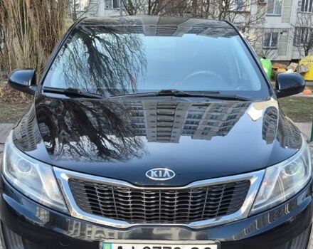 Черный Киа Рио, объемом двигателя 1.4 л и пробегом 362 тыс. км за 5500 $, фото 1 на Automoto.ua