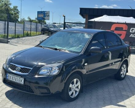 Черный Киа Рио, объемом двигателя 1.4 л и пробегом 50 тыс. км за 4899 $, фото 1 на Automoto.ua