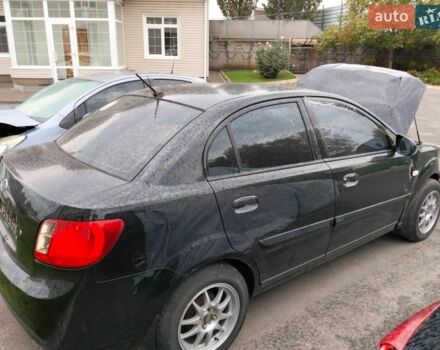 Черный Киа Рио, объемом двигателя 1.4 л и пробегом 160 тыс. км за 2600 $, фото 1 на Automoto.ua