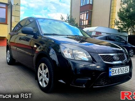 Черный Киа Рио, объемом двигателя 1.4 л и пробегом 49 тыс. км за 4800 $, фото 1 на Automoto.ua