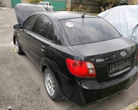 Черный Киа Рио, объемом двигателя 1.4 л и пробегом 160 тыс. км за 2346 $, фото 1 на Automoto.ua