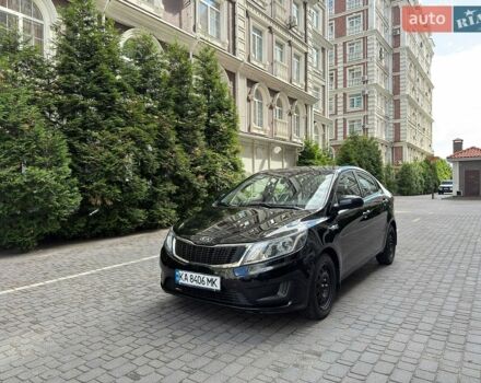 Черный Киа Рио, объемом двигателя 1.4 л и пробегом 63 тыс. км за 7600 $, фото 1 на Automoto.ua
