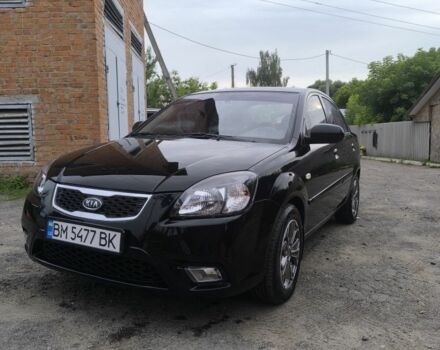 Черный Киа Рио, объемом двигателя 1.4 л и пробегом 137 тыс. км за 6300 $, фото 1 на Automoto.ua