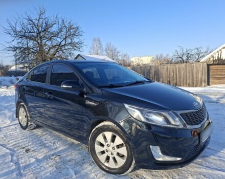 Черный Киа Рио, объемом двигателя 1.6 л и пробегом 231 тыс. км за 7400 $, фото 1 на Automoto.ua