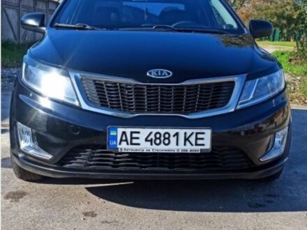 Черный Киа Рио, объемом двигателя 1.4 л и пробегом 160 тыс. км за 6900 $, фото 1 на Automoto.ua