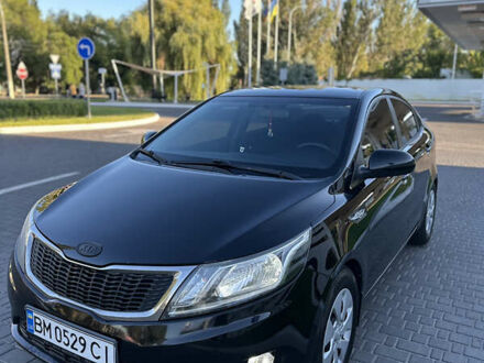 Чорний Кіа Ріо, об'ємом двигуна 1.4 л та пробігом 183 тис. км за 6200 $, фото 1 на Automoto.ua