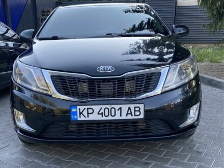 Черный Киа Рио, объемом двигателя 1.6 л и пробегом 330 тыс. км за 6300 $, фото 1 на Automoto.ua