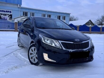 Черный Киа Рио, объемом двигателя 1.4 л и пробегом 160 тыс. км за 7200 $, фото 1 на Automoto.ua