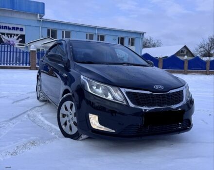 Черный Киа Рио, объемом двигателя 1.4 л и пробегом 160 тыс. км за 7200 $, фото 1 на Automoto.ua