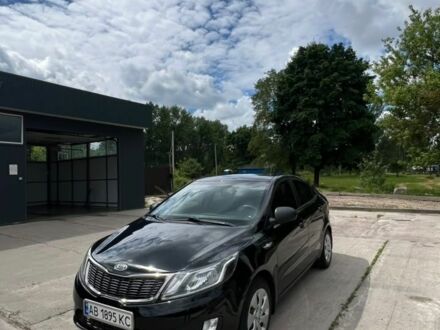 Черный Киа Рио, объемом двигателя 1.4 л и пробегом 199 тыс. км за 8814 $, фото 1 на Automoto.ua